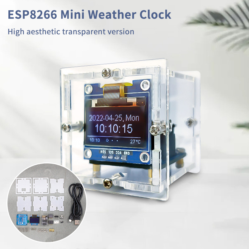 Electronics Project Kit - Zestaw Mini Stacji Pogodowej ESP8266 DIY