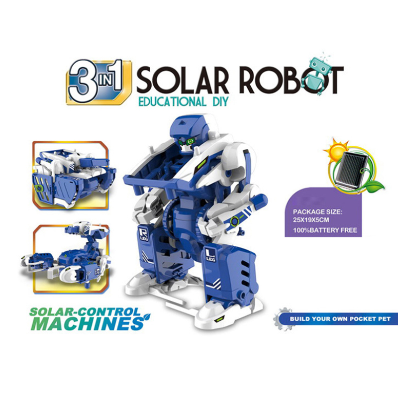 Stem Robotics Kit - Zestaw Robot 3 w 1 Edukacyjny