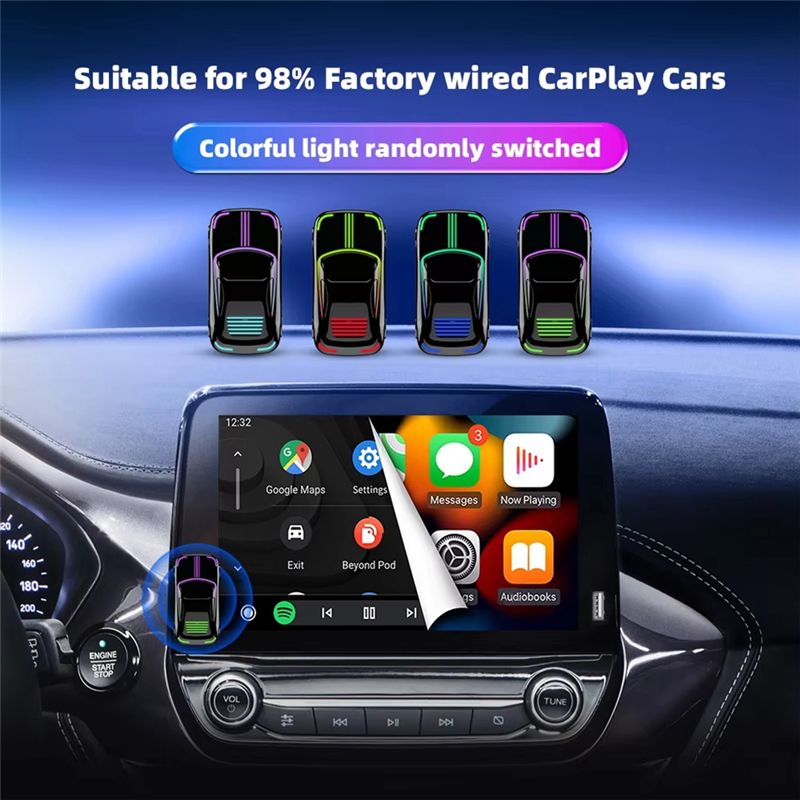 Wifi Smart Plug - Adapter bezprzewodowy CarPlay Android Auto Smart