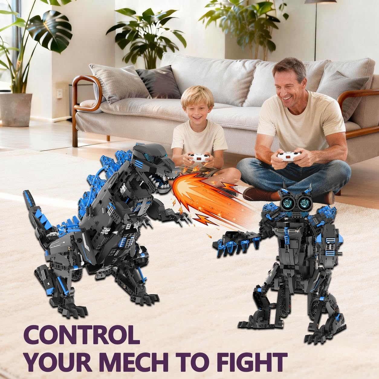 Stem Robotics Kit - Zestaw do budowania transformującego się robota