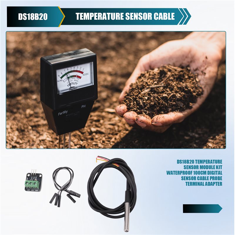 Sensor Kit Arduino - [A93Z!] Zestaw modułu czujnika temperatury DS18B20,