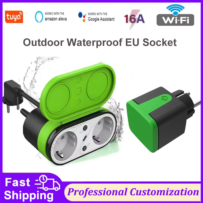 Wifi Smart Plug - Inteligentna wtyczka zewnętrzna Tuya EU 16A