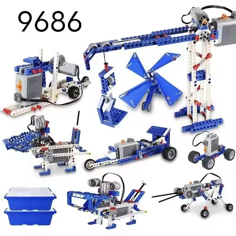 Stem Robotics Kit - Zestaw edukacyjny STEM 9686, techniczny, prosty
