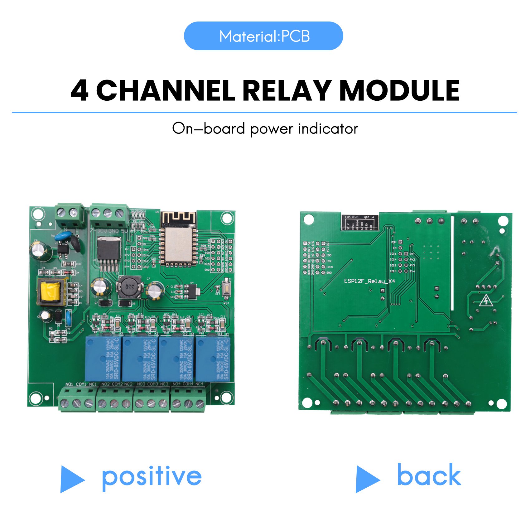 Esp8266 Relay Module - SCLS ESP8266 Bezprzewodowy moduł przekaźnikowy WIFI