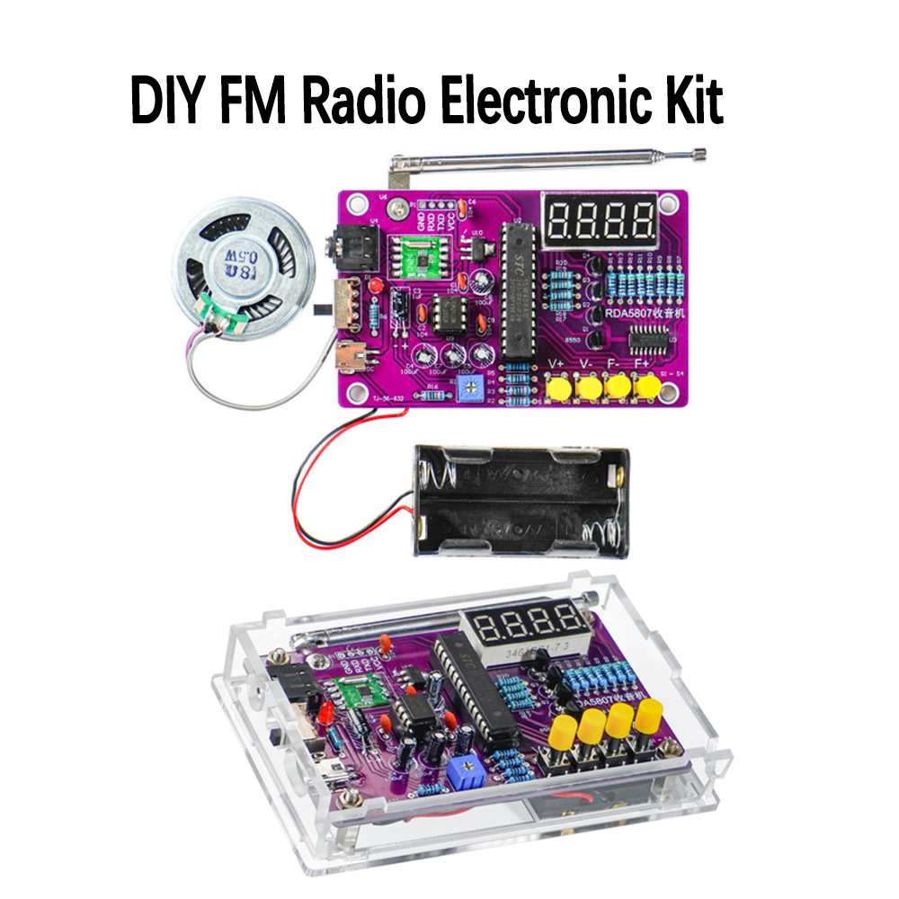 Electronics Project Kit - Zestaw elektroniczny do samodzielnego montażu radia