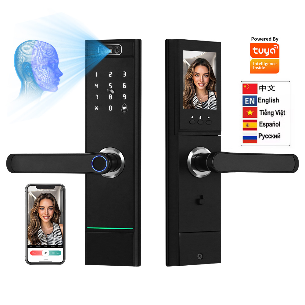Smart Door Lock Wifi - Inteligentny zamek do drzwi z kamerą,