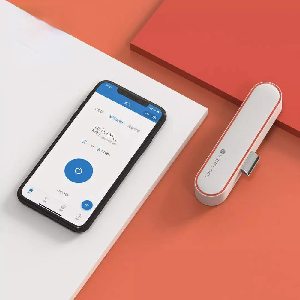 Smart Door Lock Wifi - Inteligentny zamek do szuflady YEELOCK, bezkluczykowy