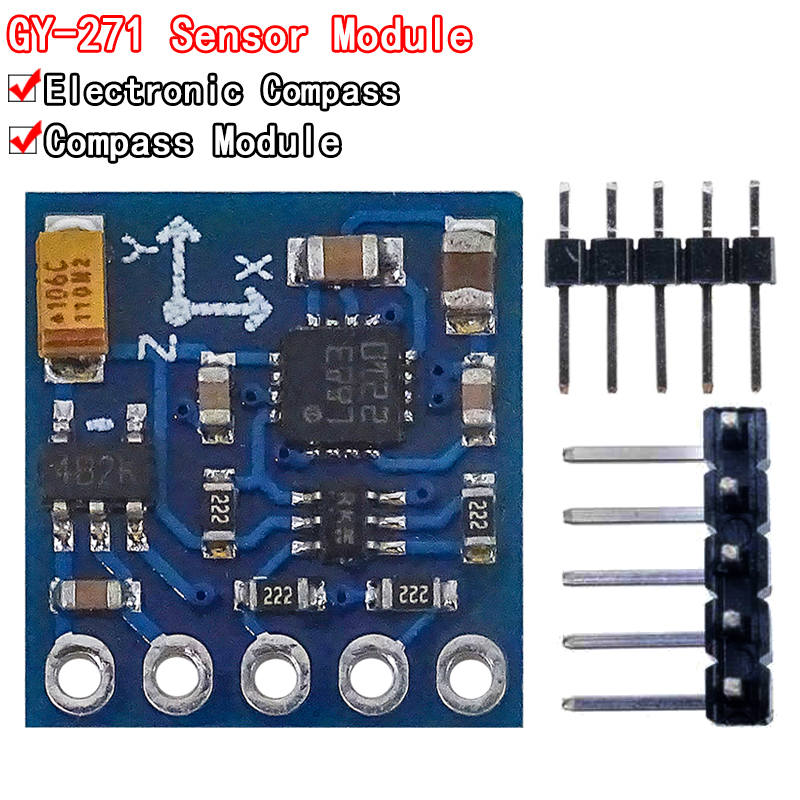 Sensor Kit Arduino - Si Tai&SH GY-271 QMC5883L 3V-5V Trójosiowy