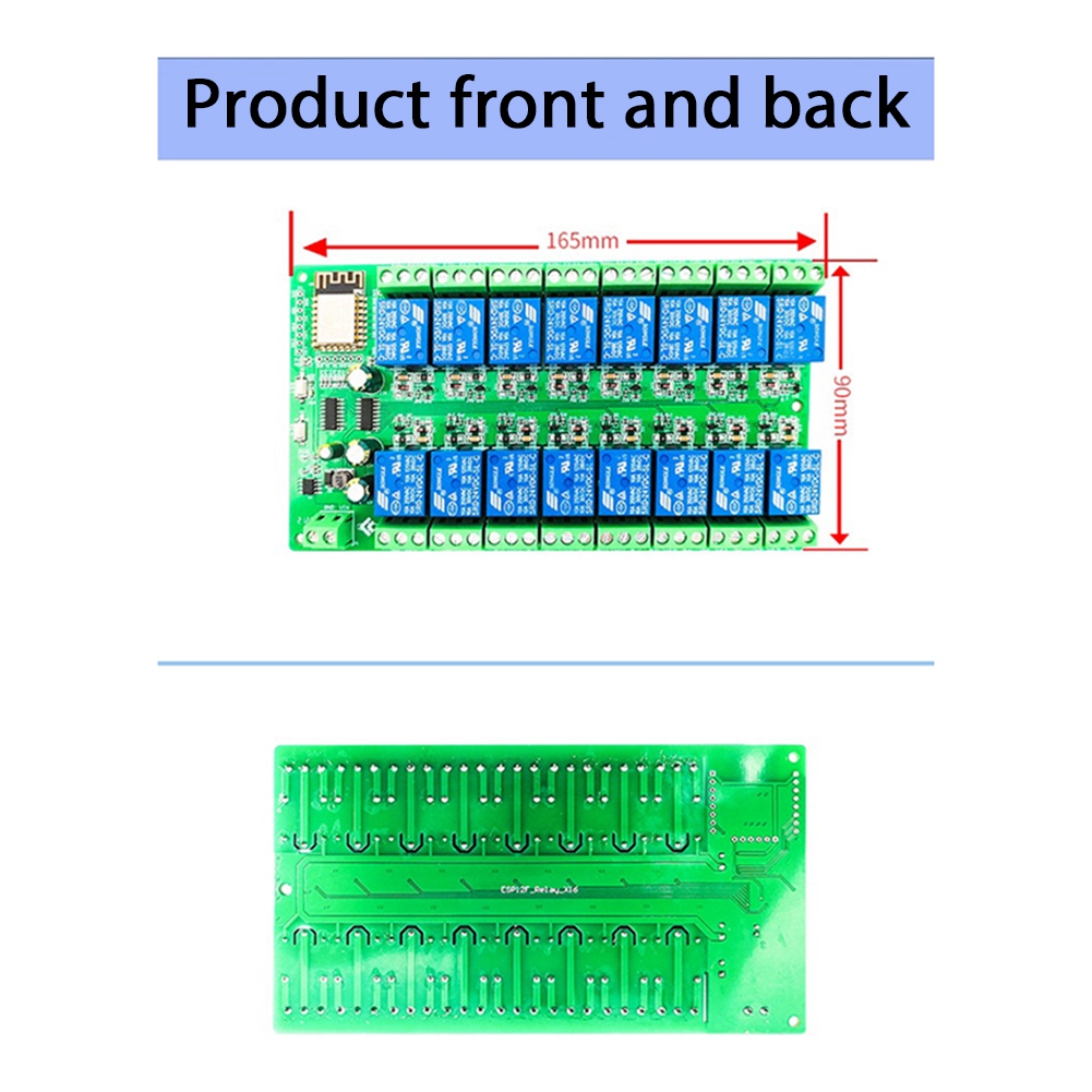 Esp8266 Relay Module - Moduł przekaźnikowy B14C ESP8266 WIFI 16-kanałowy