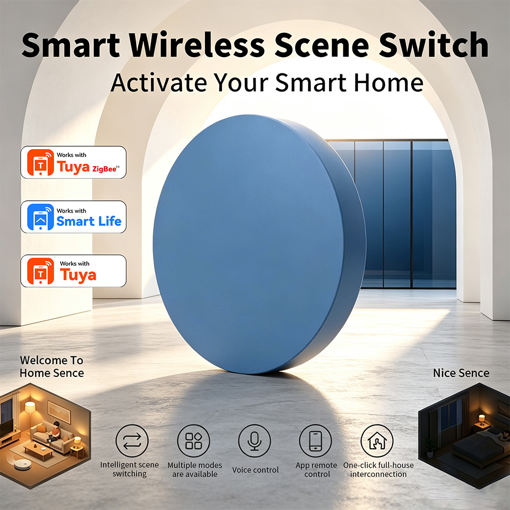 Smart Home Automation Kit - Przycisk Zigbee Smart Scene kompatybilny z