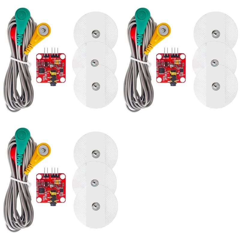 Sensor Kit Arduino - Moduł czujnika elektrycznego mięśni B50B-3X do