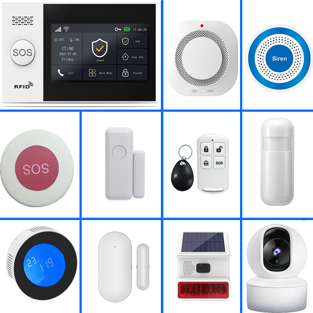 Smart Home Automation Kit - PGST 4G Tuya Inteligentny system alarmowy
