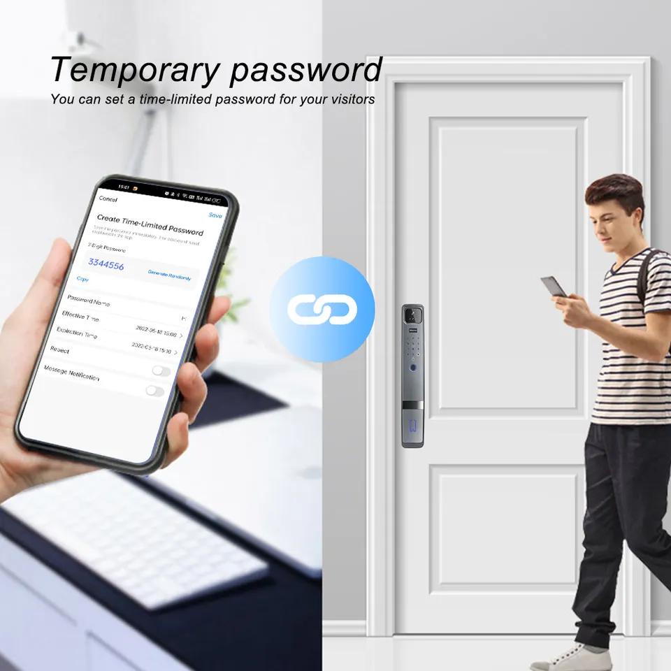 Inteligentny zamek do drzwi z  – Smart Door Lock Wifi recenzja i cena