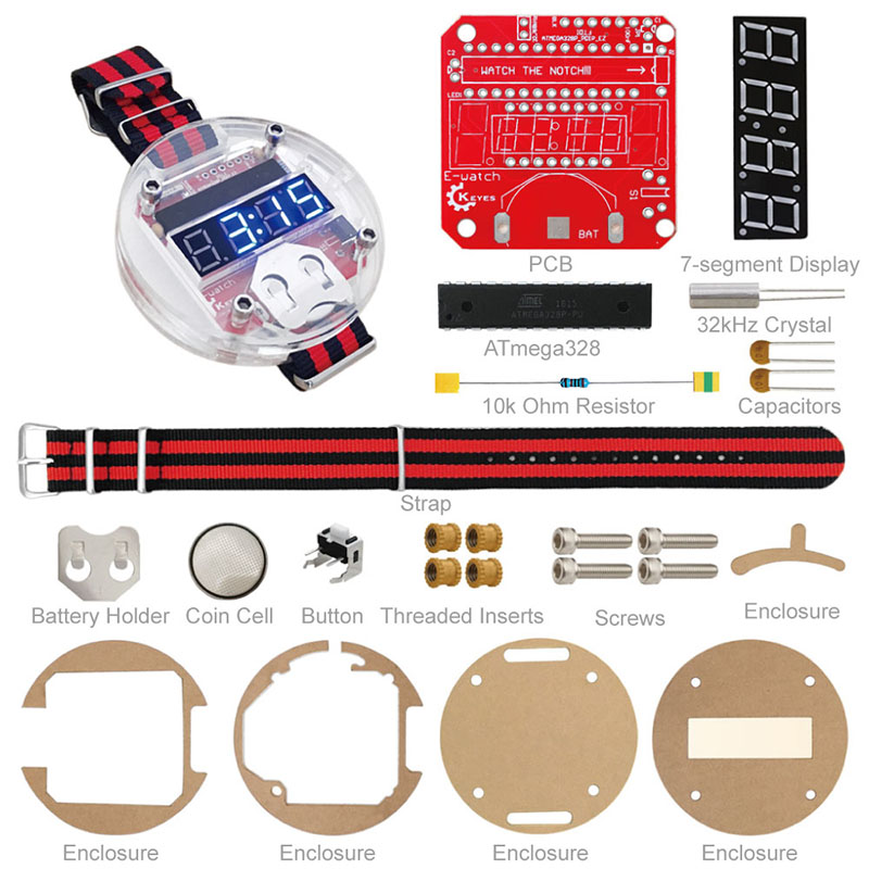 Zestaw pojedynczego chipa LED  – Microcontroller Kit recenzja i cena
