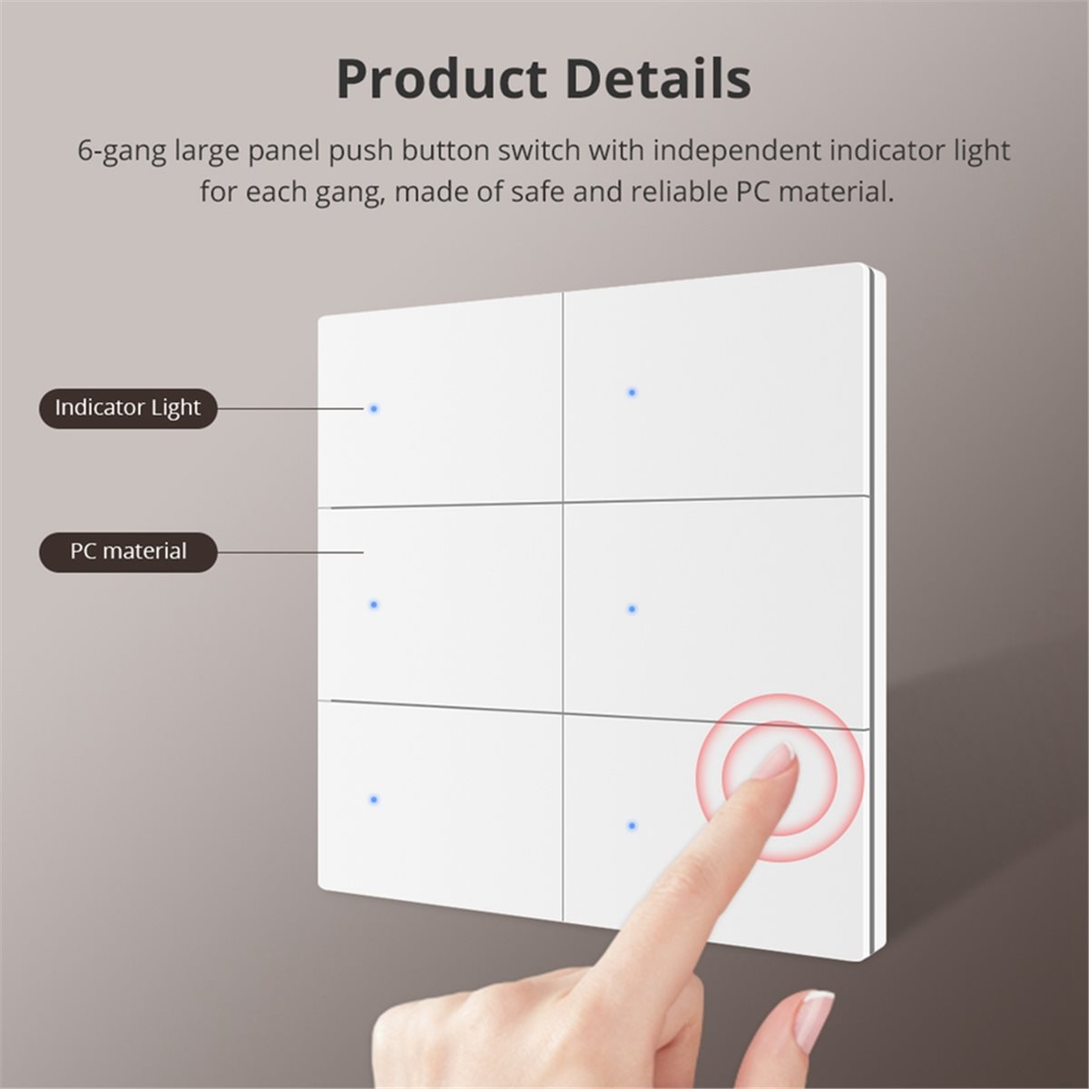 PHONE&GEAR 6-kanałowy intelige – Smart Light Switch Wifi recenzja i cena