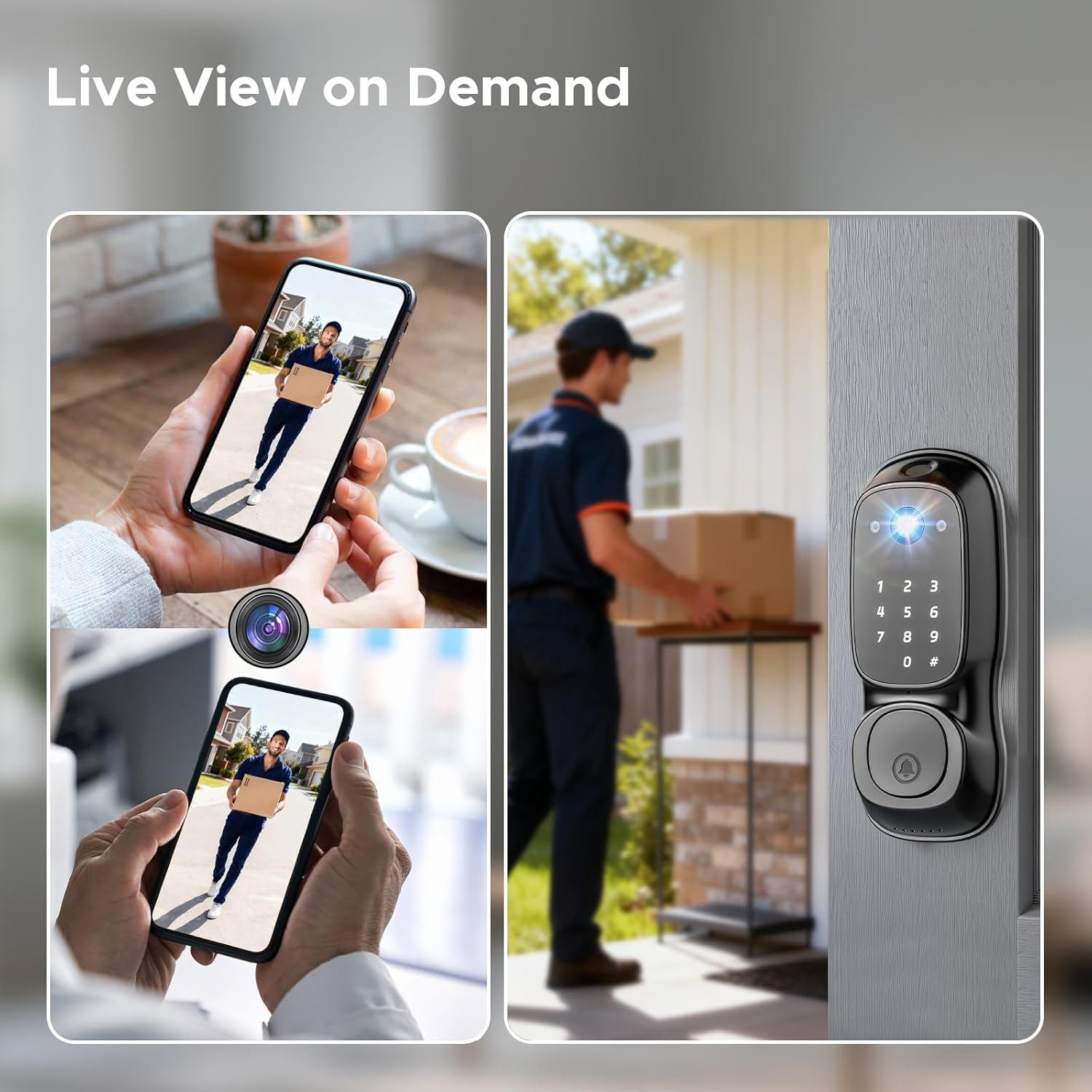 Inteligentny zamek do drzwi Tu – Smart Door Lock Wifi recenzja i cena