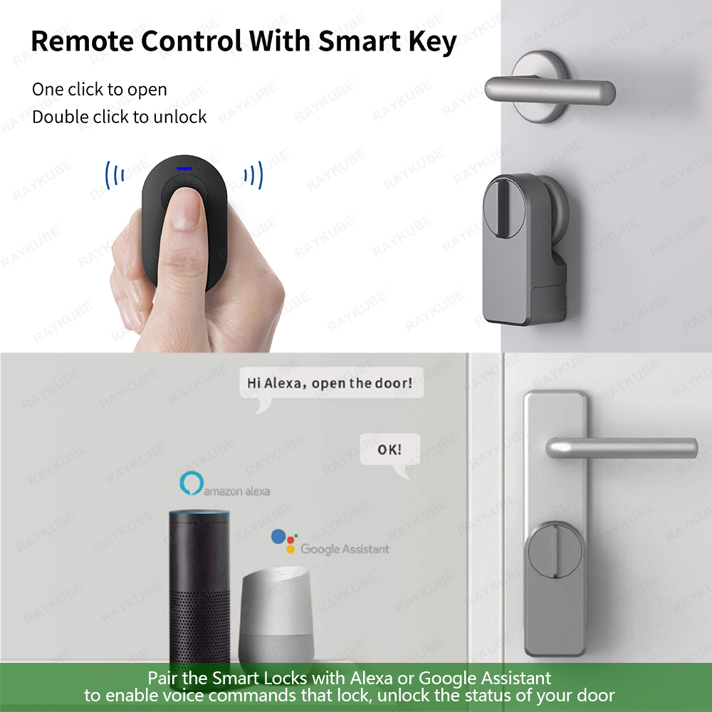 RAYKUBE A1 Pro Tuya BEL inteli – Smart Door Lock Wifi recenzja i cena