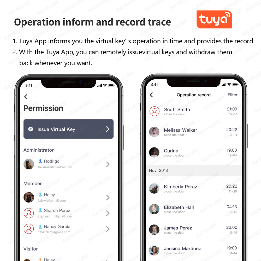 RAYKUBE A1 Pro Tuya BEL inteli – Smart Door Lock Wifi recenzja i cena