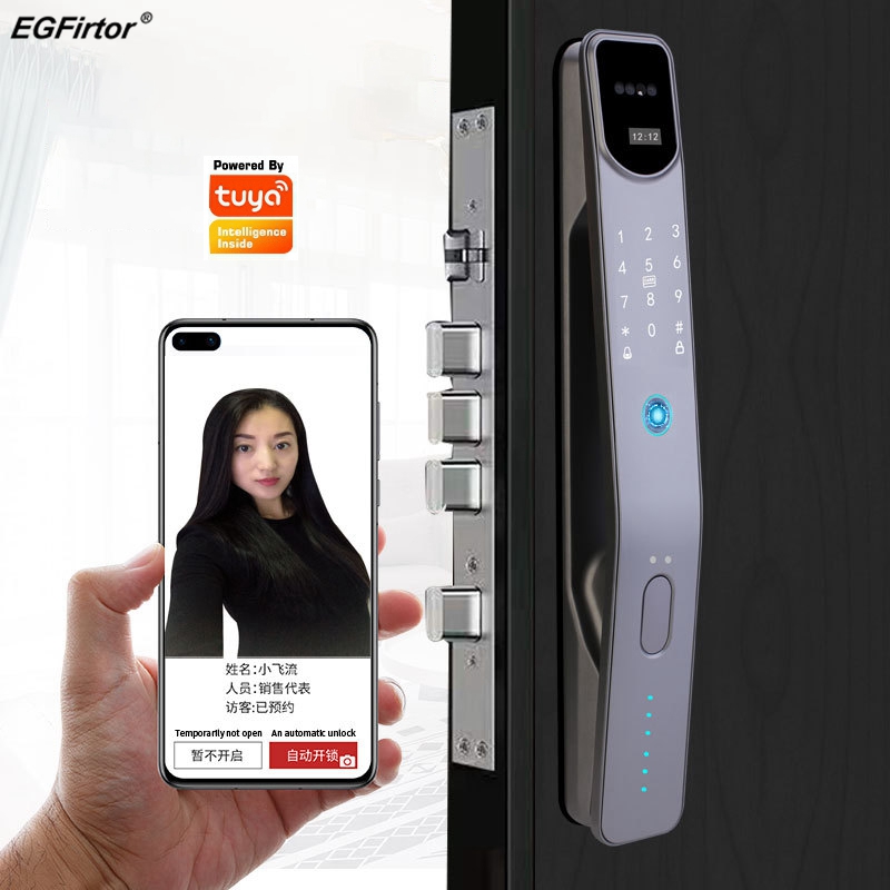 Tuya Wifi elektroniczny czytni – Smart Door Lock Wifi recenzja i cena