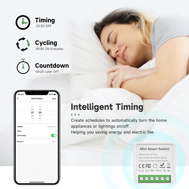 Moduł inteligentnego przełączn – Smart Light Switch Wifi recenzja i cena