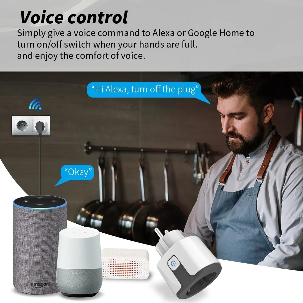 Inteligentna wtyczka WiFi EU w – Wifi Smart Plug recenzja i cena