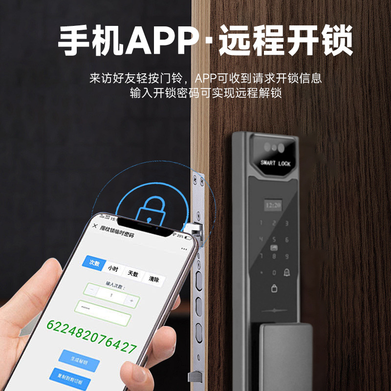 Inteligentny zamek do drzwi z  – Smart Door Lock Wifi recenzja i cena