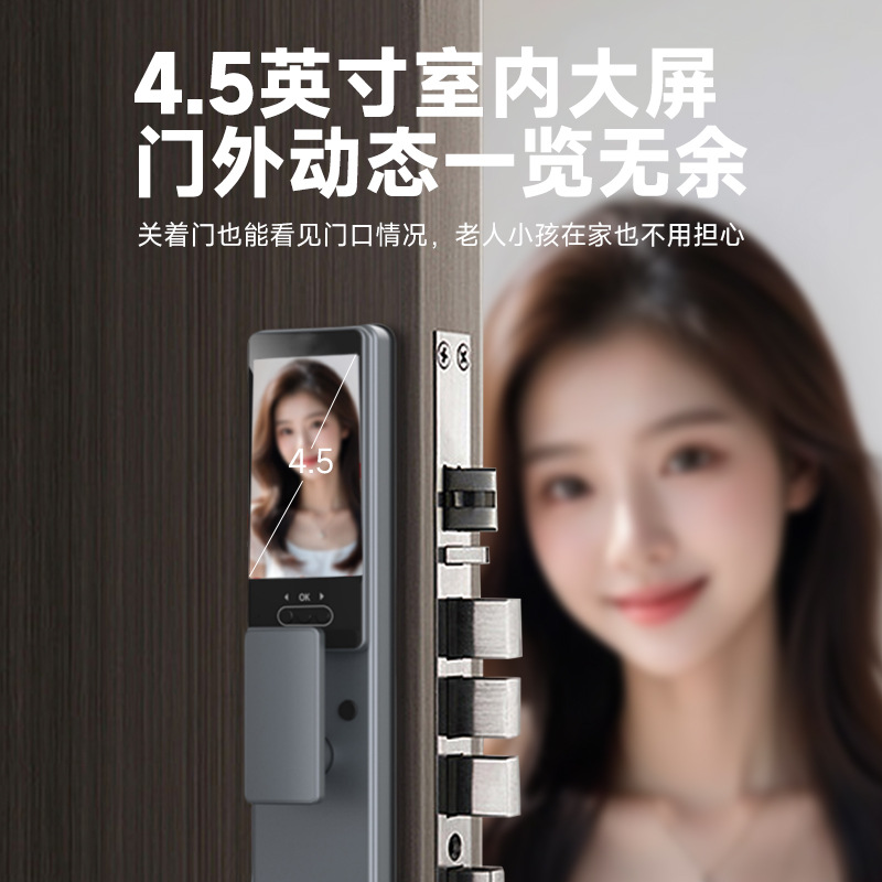 Inteligentny zamek do drzwi z  – Smart Door Lock Wifi recenzja i cena