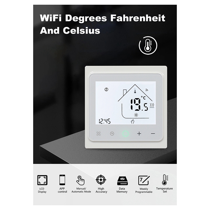 16A Inteligentny termostat WiF – Wifi Thermostat recenzja i cena