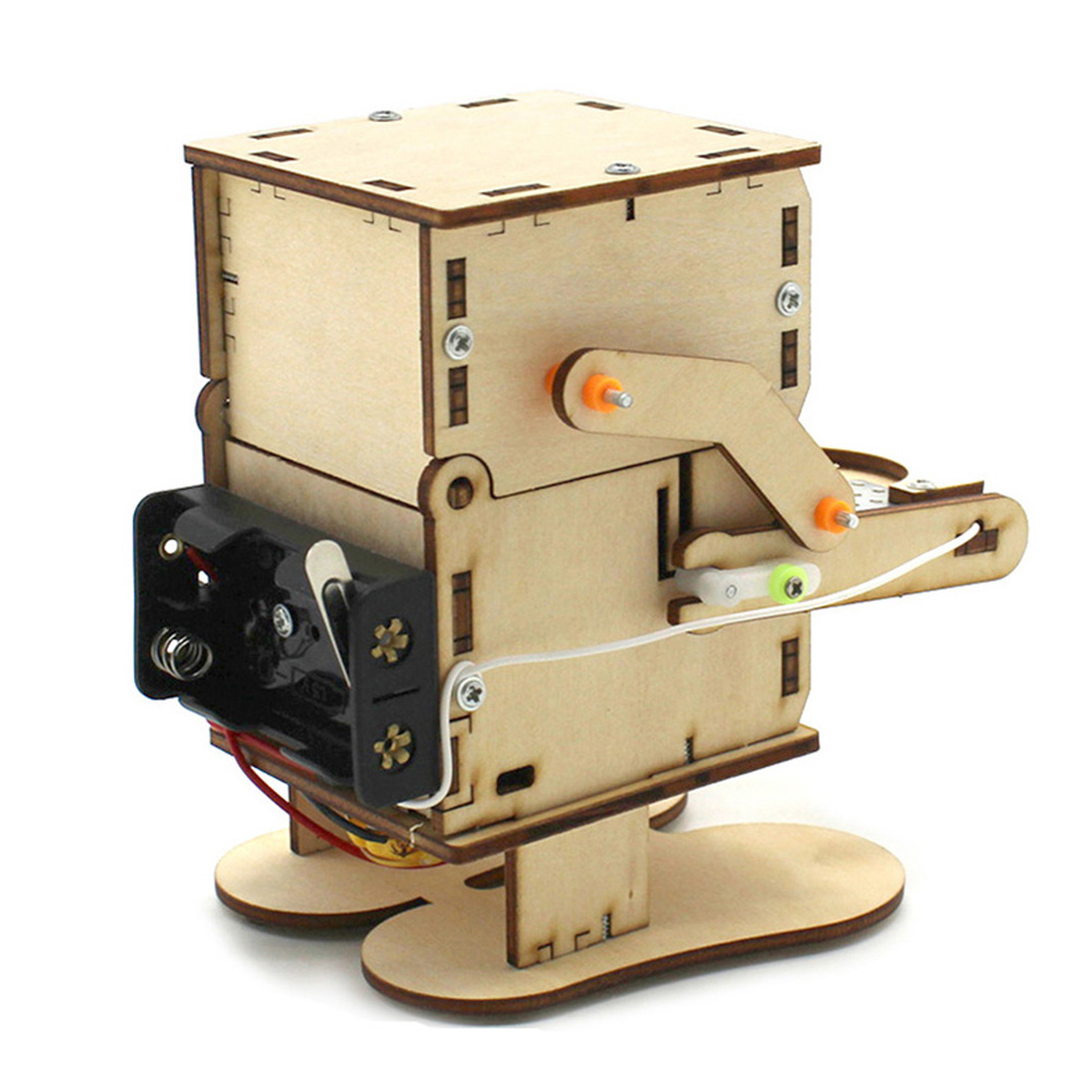 Drewniany Robot do Składania D – Stem Robotics Kit recenzja i cena