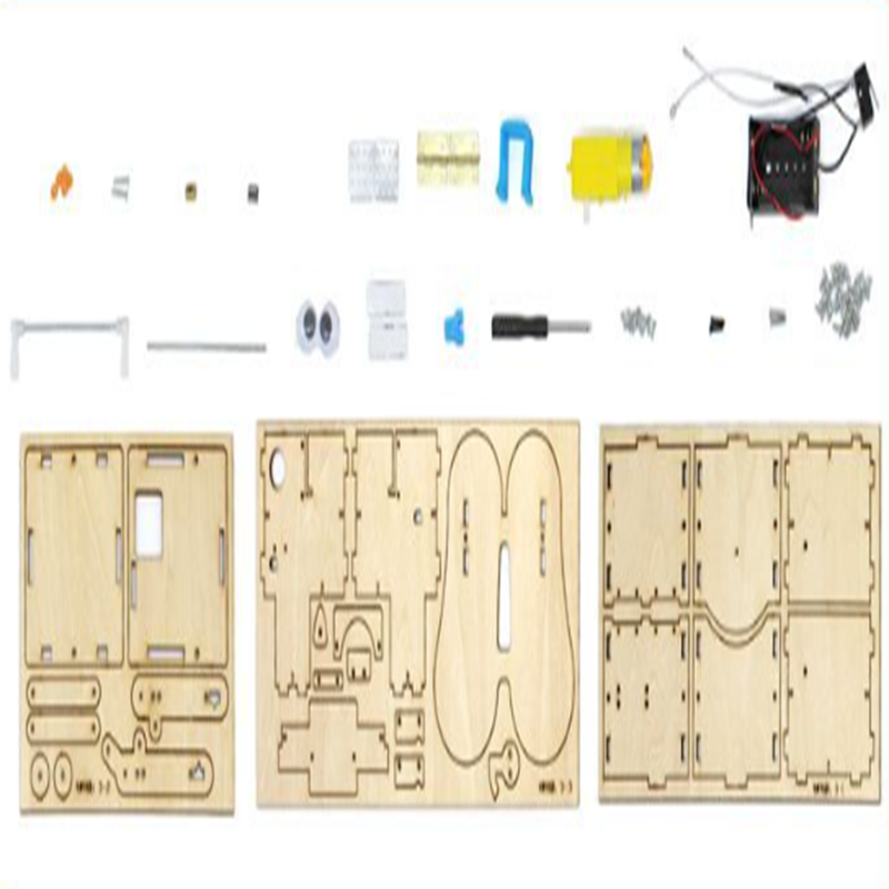 Drewniany Robot do Składania D – Stem Robotics Kit recenzja i cena