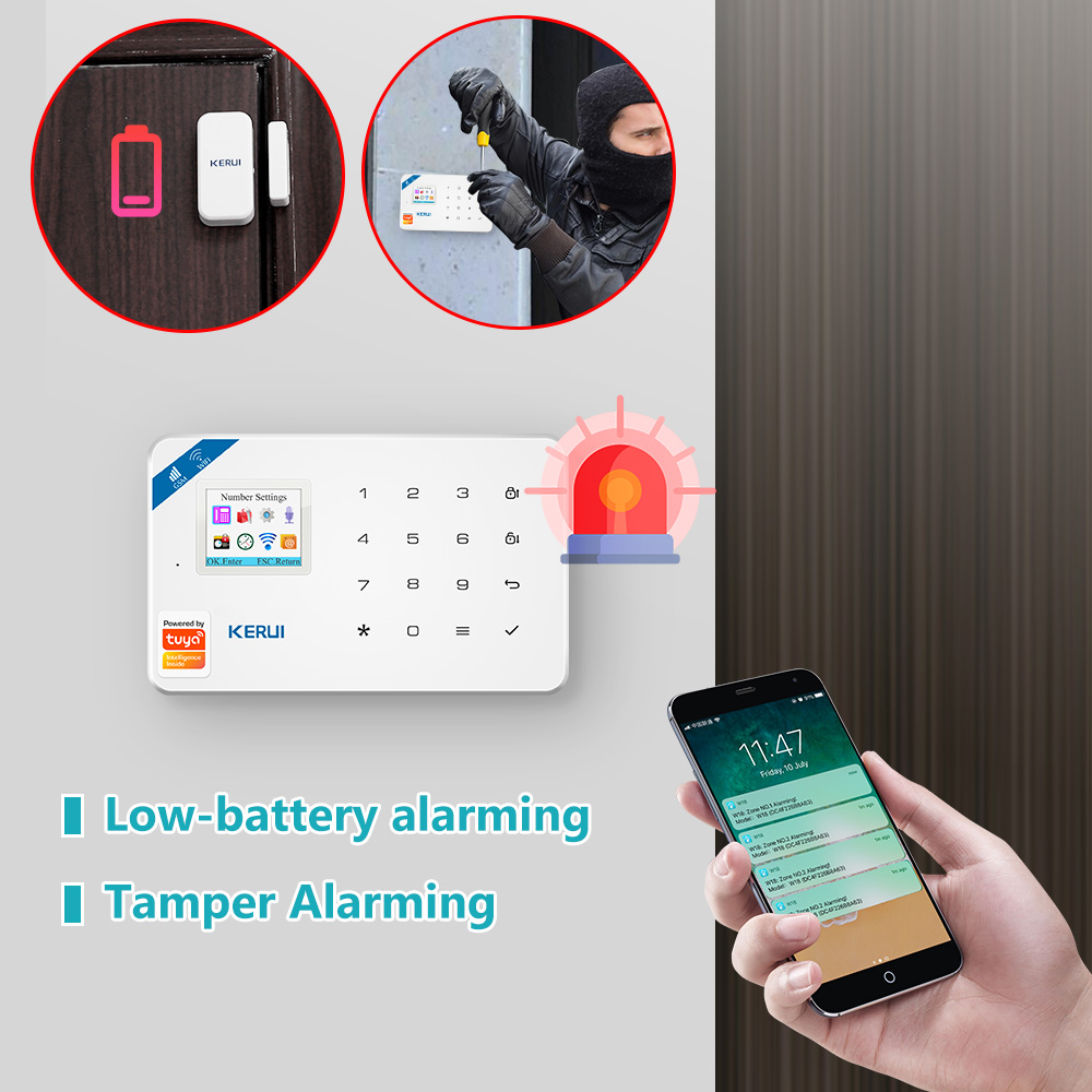 KERUI W181 System alarmowy Sec – Smart Home Automation Kit recenzja i cena