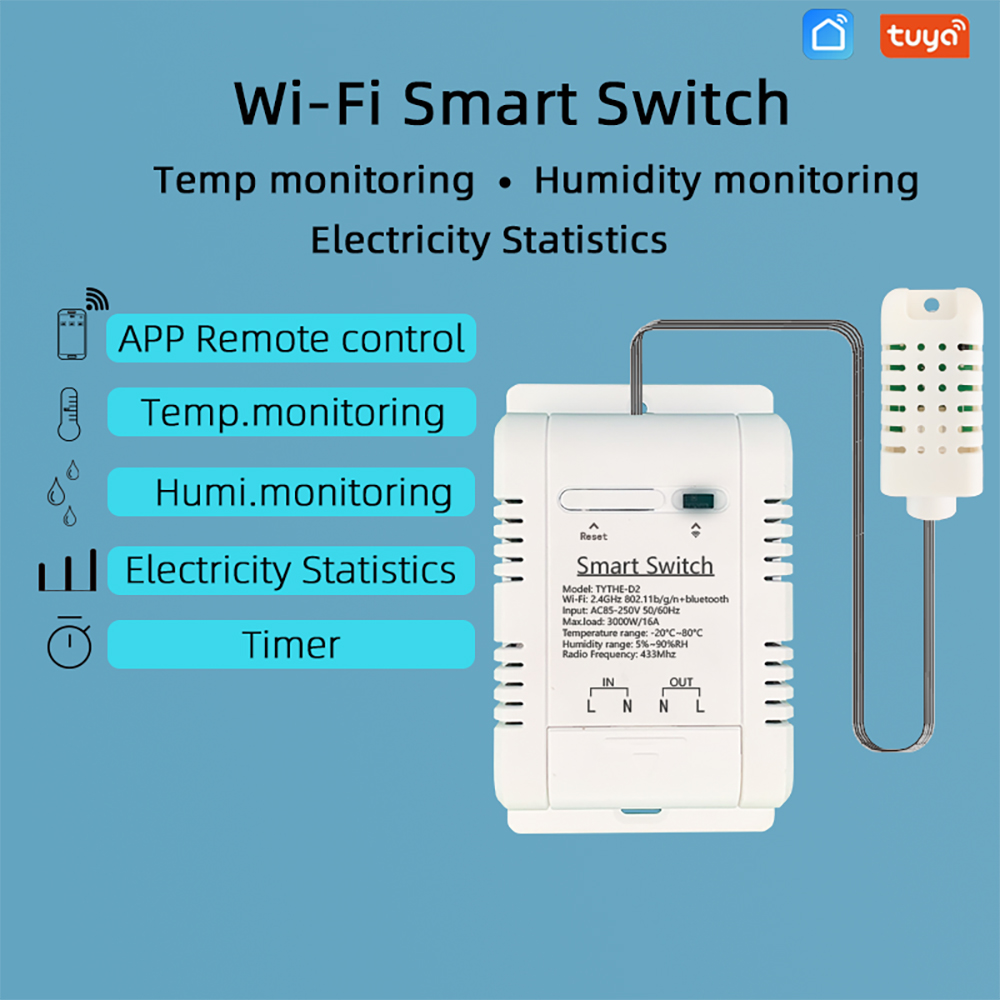 Przełącznik WiFi TH-16 Sterowa – Wifi Thermostat recenzja i cena