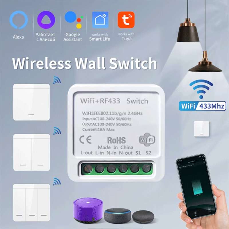 Inteligentny włącznik światła  – Smart Light Switch Wifi recenzja i cena