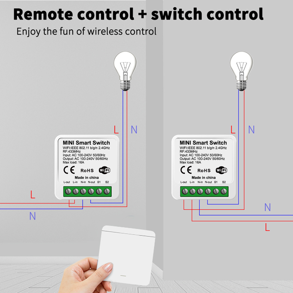 Inteligentny włącznik światła  – Smart Light Switch Wifi recenzja i cena