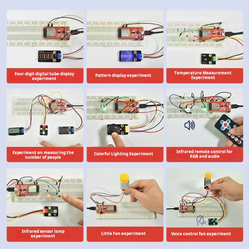 Płytka rozwojowa ESP-32, zesta – Iot Kit Beginner recenzja i cena