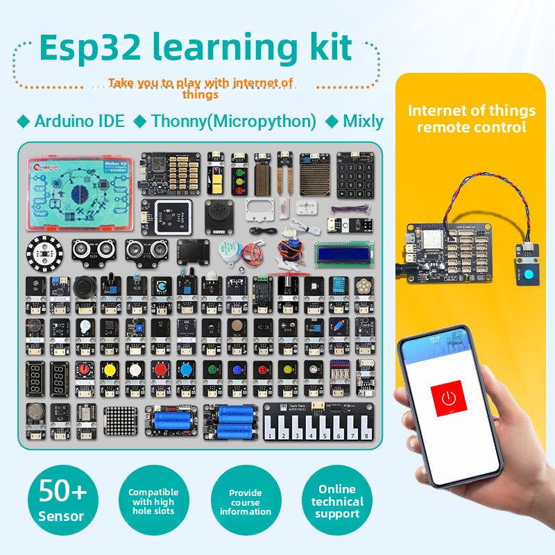 Zestaw rozwojowy ESP32 IoT dla – Iot Kit Beginner recenzja i cena