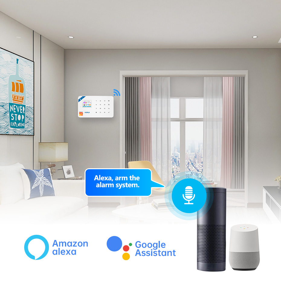 KERUI W181 Panel systemu alarm – Smart Home Automation Kit recenzja i cena
