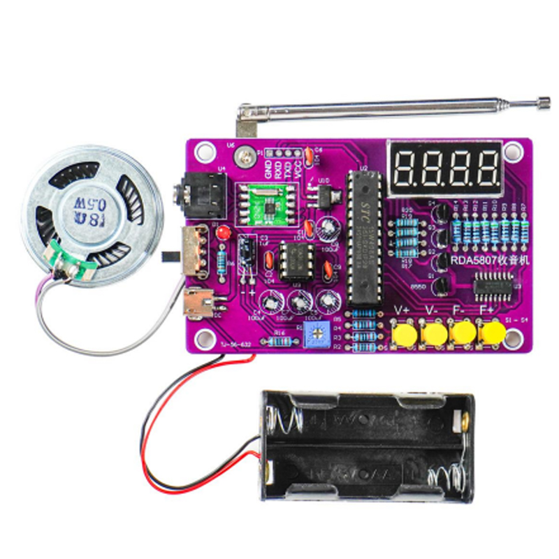 Zestaw elektroniczny do samodz – Electronics Project Kit recenzja i cena