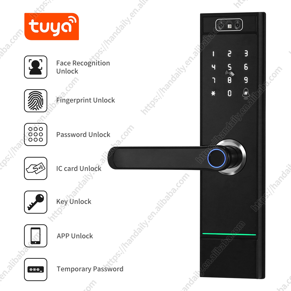 Inteligentny zamek do drzwi z  – Smart Door Lock Wifi recenzja i cena