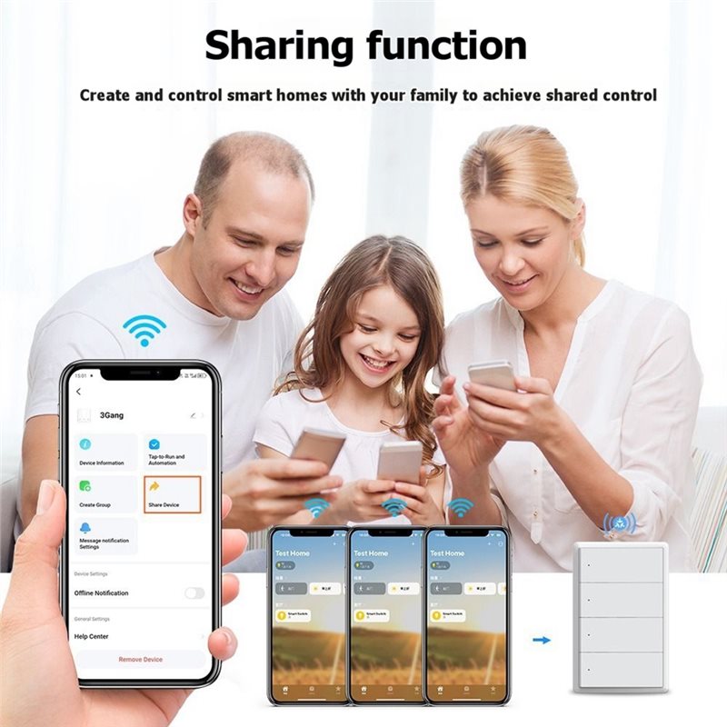Inteligentny przełącznik świat – Smart Light Switch Wifi recenzja i cena