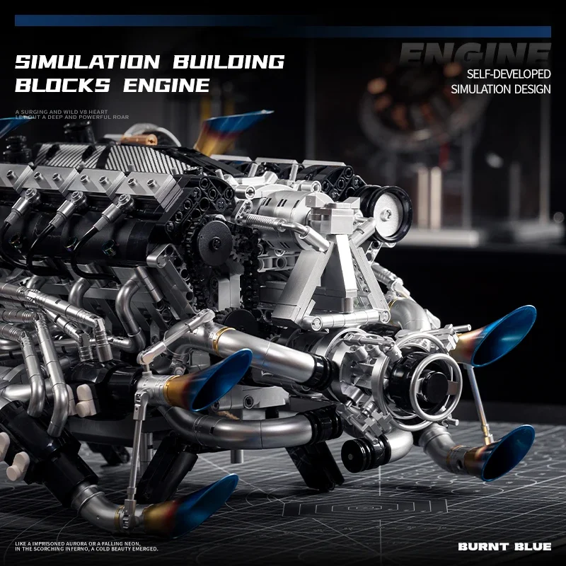 Zestaw do budowy silnika V8 dl – Stem Robotics Kit recenzja i cena