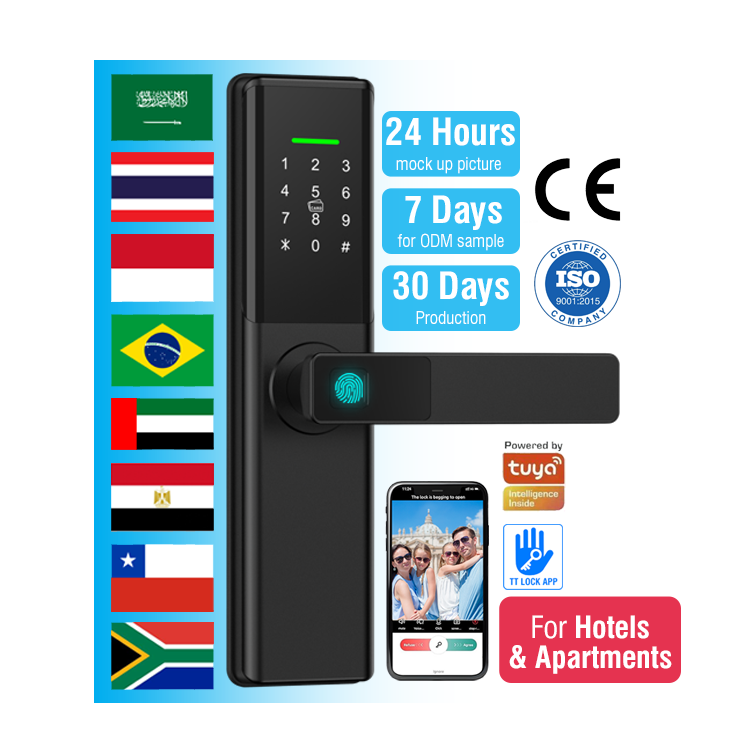 Inteligentny zamek do drzwi Te – Smart Door Lock Wifi recenzja i cena