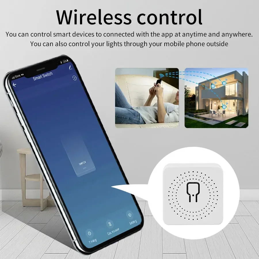 16A 20A Inteligentny bezprzewo – Smart Light Switch Wifi recenzja i cena