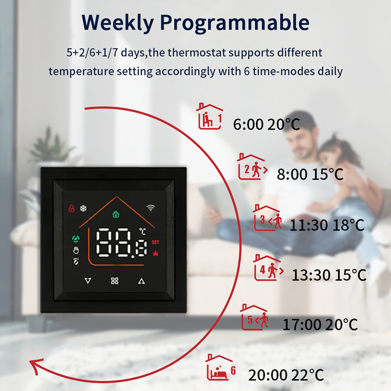 Inteligentny termostat WiFi ws – Wifi Thermostat recenzja i cena