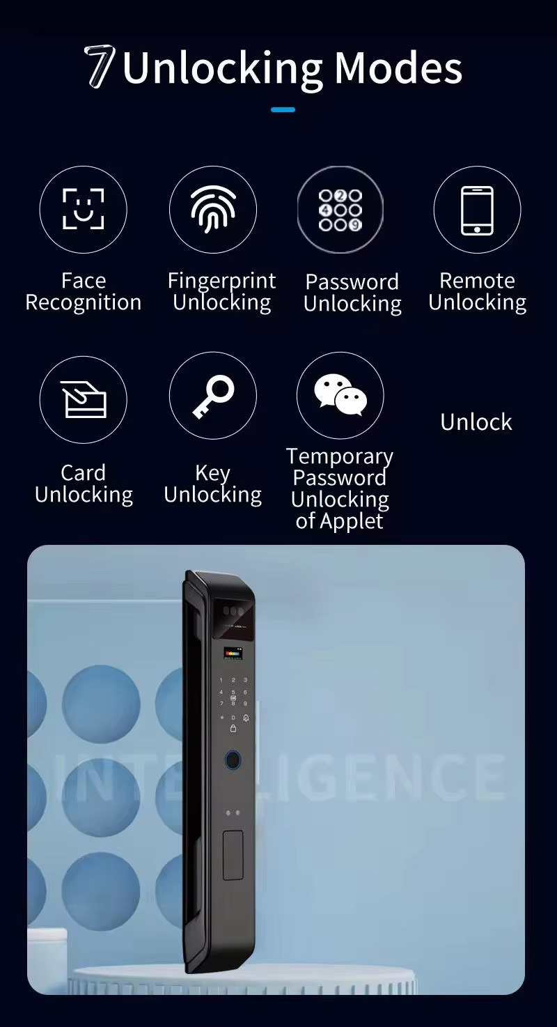 Enrique Wishome 3D Rozpoznawan – Smart Door Lock Wifi recenzja i cena