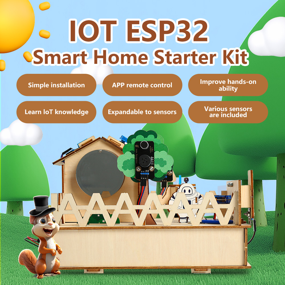 ACEBOTT DIY inteligentny zesta – Esp32 Smart Home Kit recenzja i cena