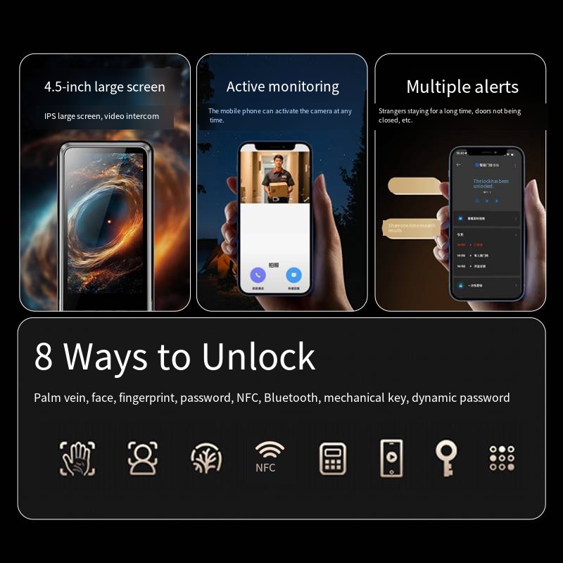 Inteligentny zamek elektronicz – Smart Door Lock Wifi recenzja i cena