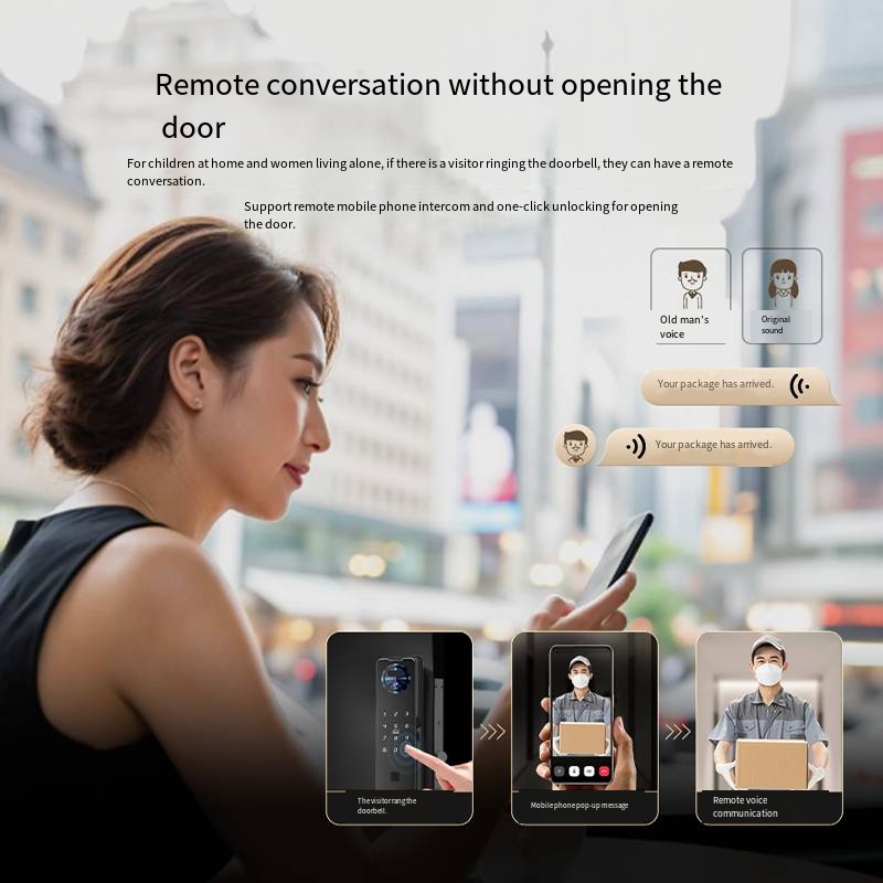 Inteligentny zamek elektronicz – Smart Door Lock Wifi recenzja i cena