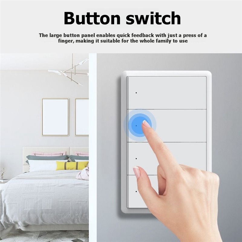 DTA4 – inteligentny przełączni – Smart Light Switch Wifi recenzja i cena