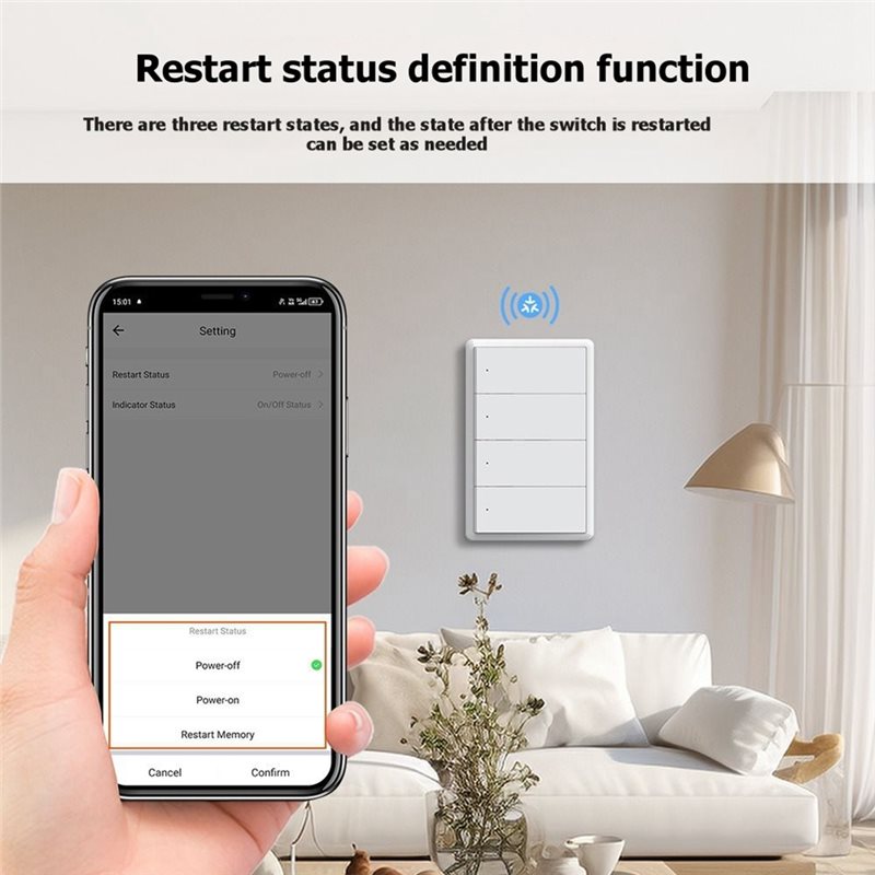 DTA4 – inteligentny przełączni – Smart Light Switch Wifi recenzja i cena